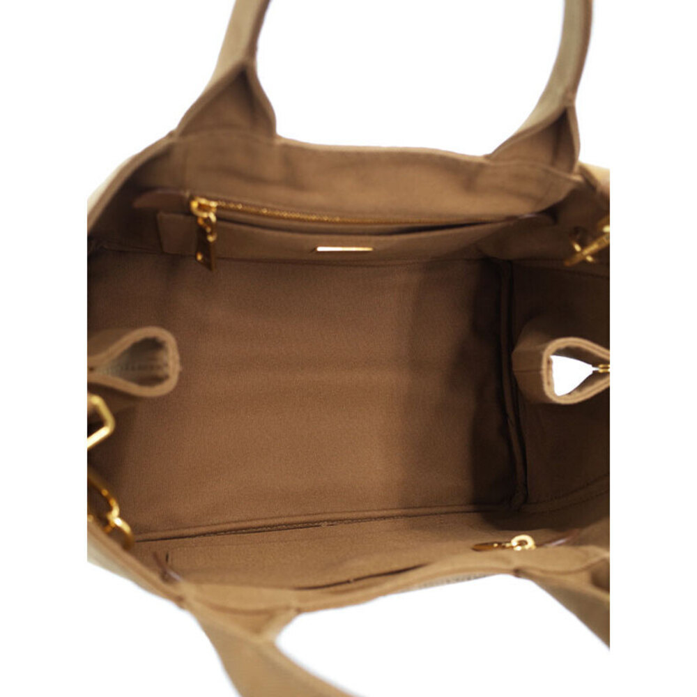 PRADA Canapa 2way Top Handle Crossbody Tote Convertible Tote Bag - Picture 3 of 5